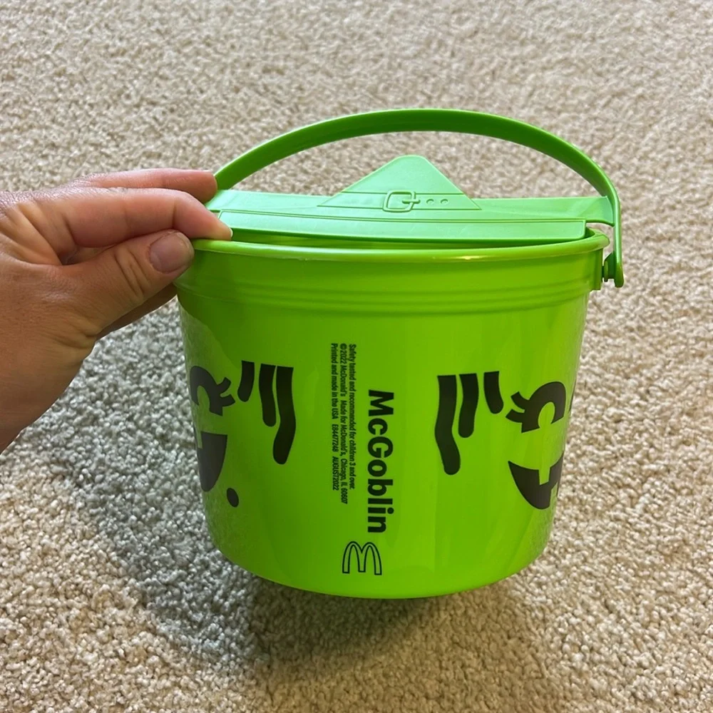 McDonald’s McGoblins Halloween Pumpkin Bucket
